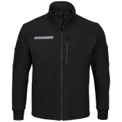 Bulwark SEZ3BK FR Female Zip Front Fleece Jacket Cotton Spandex Blend