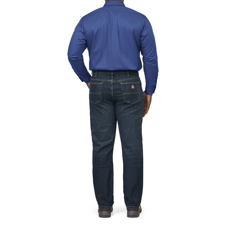 Buy Men's Dark Blue Straight Fit Jeans Online – SQUIREHOOD