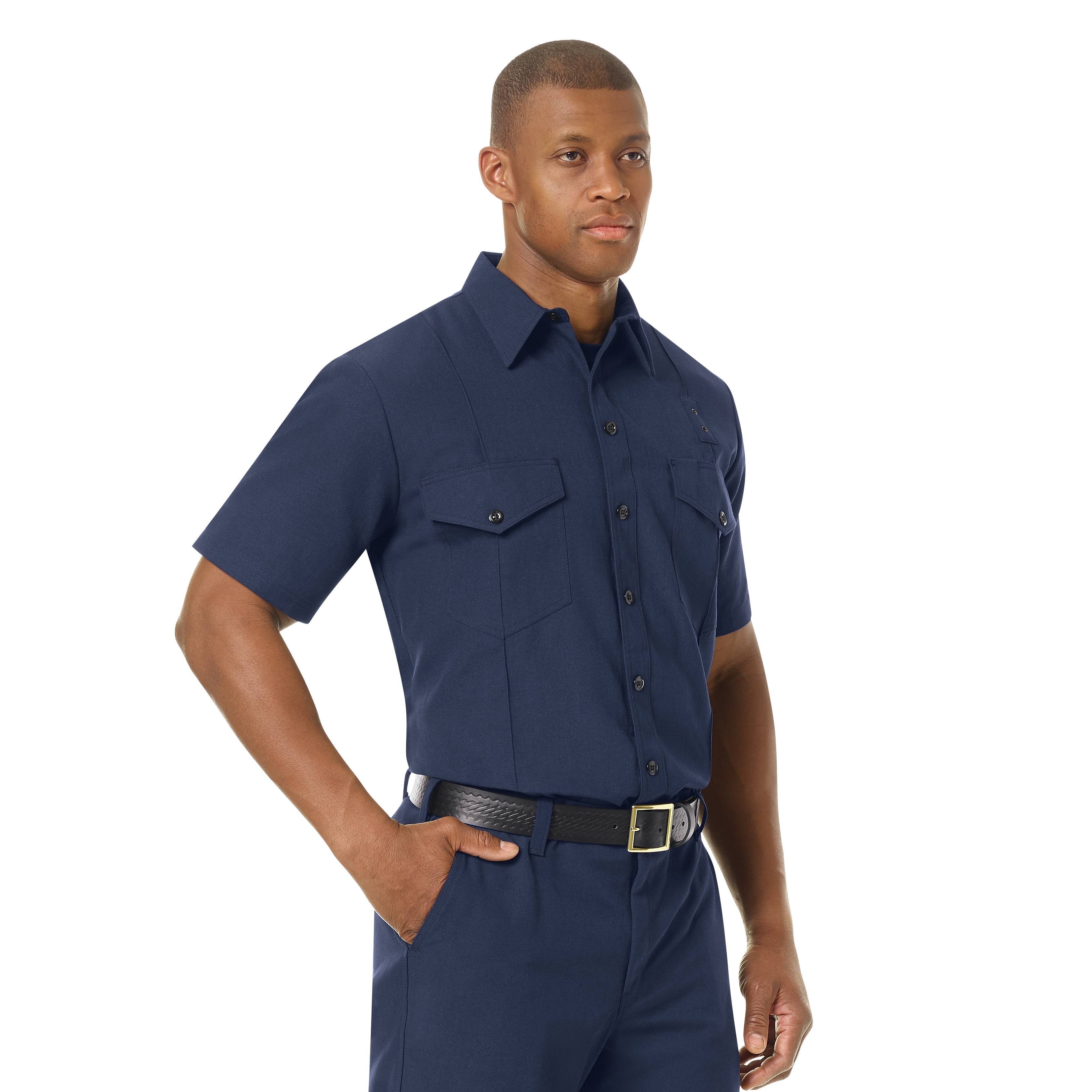 Men's Classic Short Sleeve Western Firefighter Shirt | Workrite