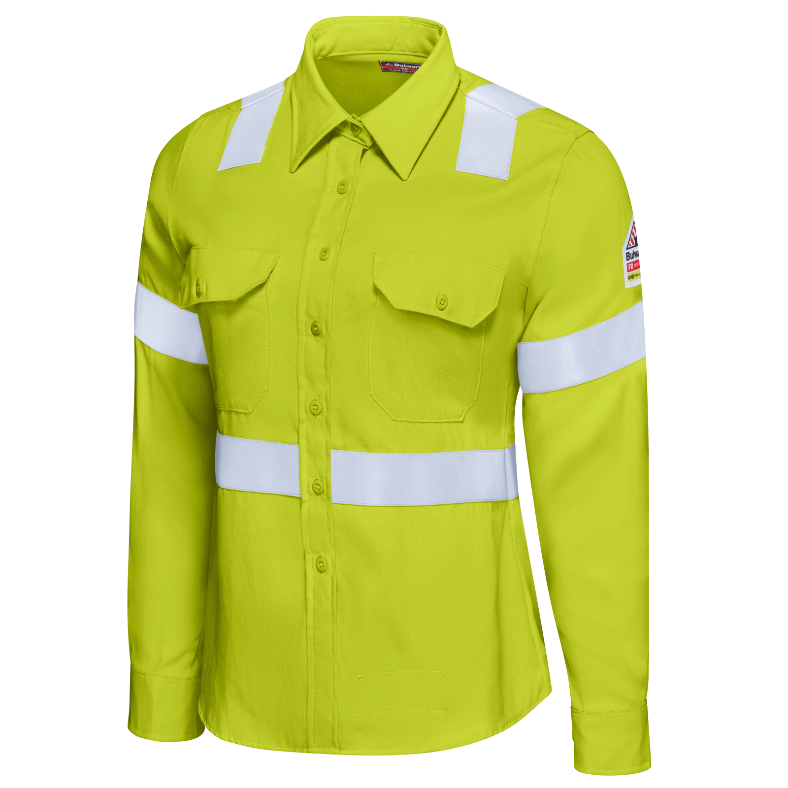 Women's Hi-Visibility Work Shirt | Bulwark® FR