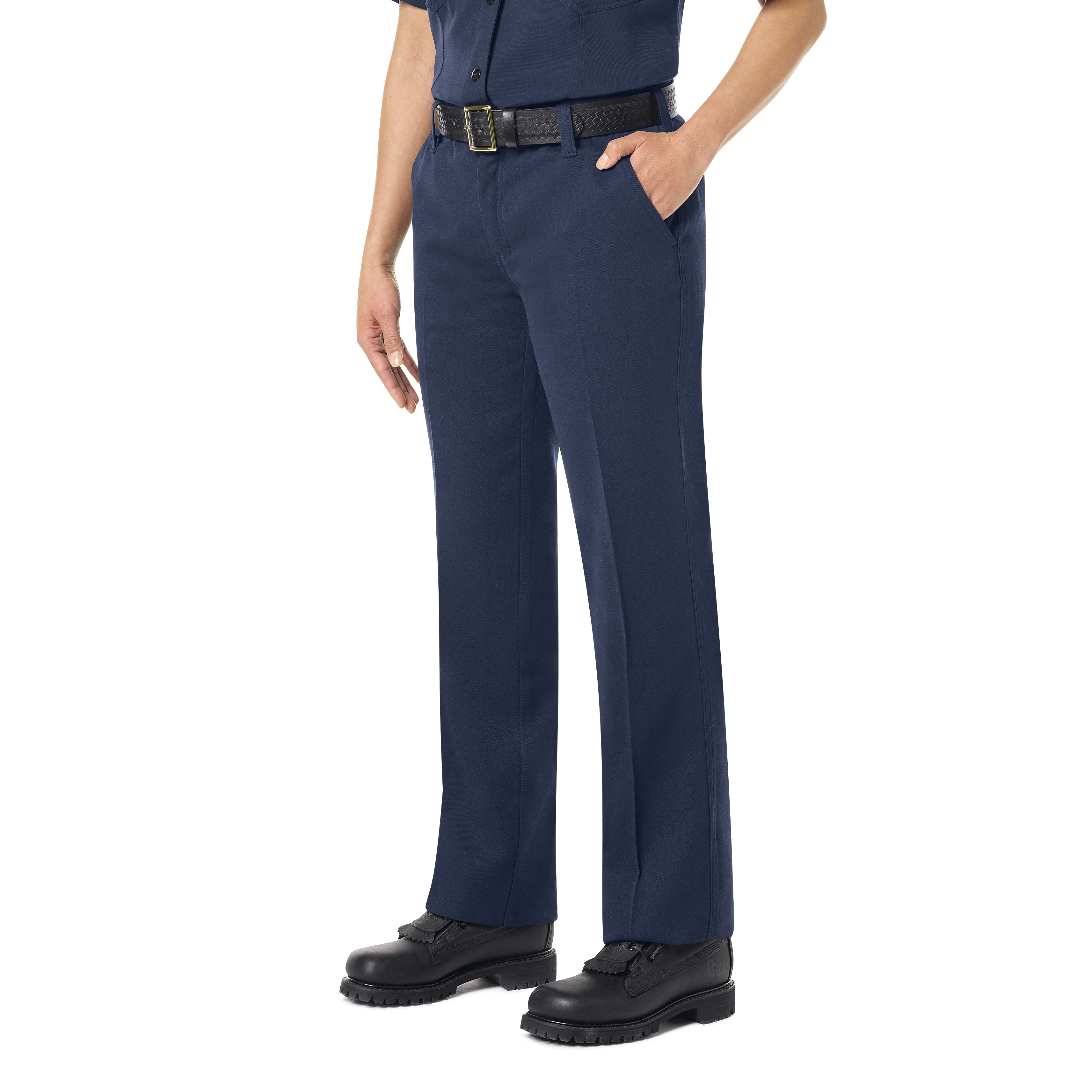 Workrite Fire Service Women's Station No. 73 Uniform Shirt - Navy - S