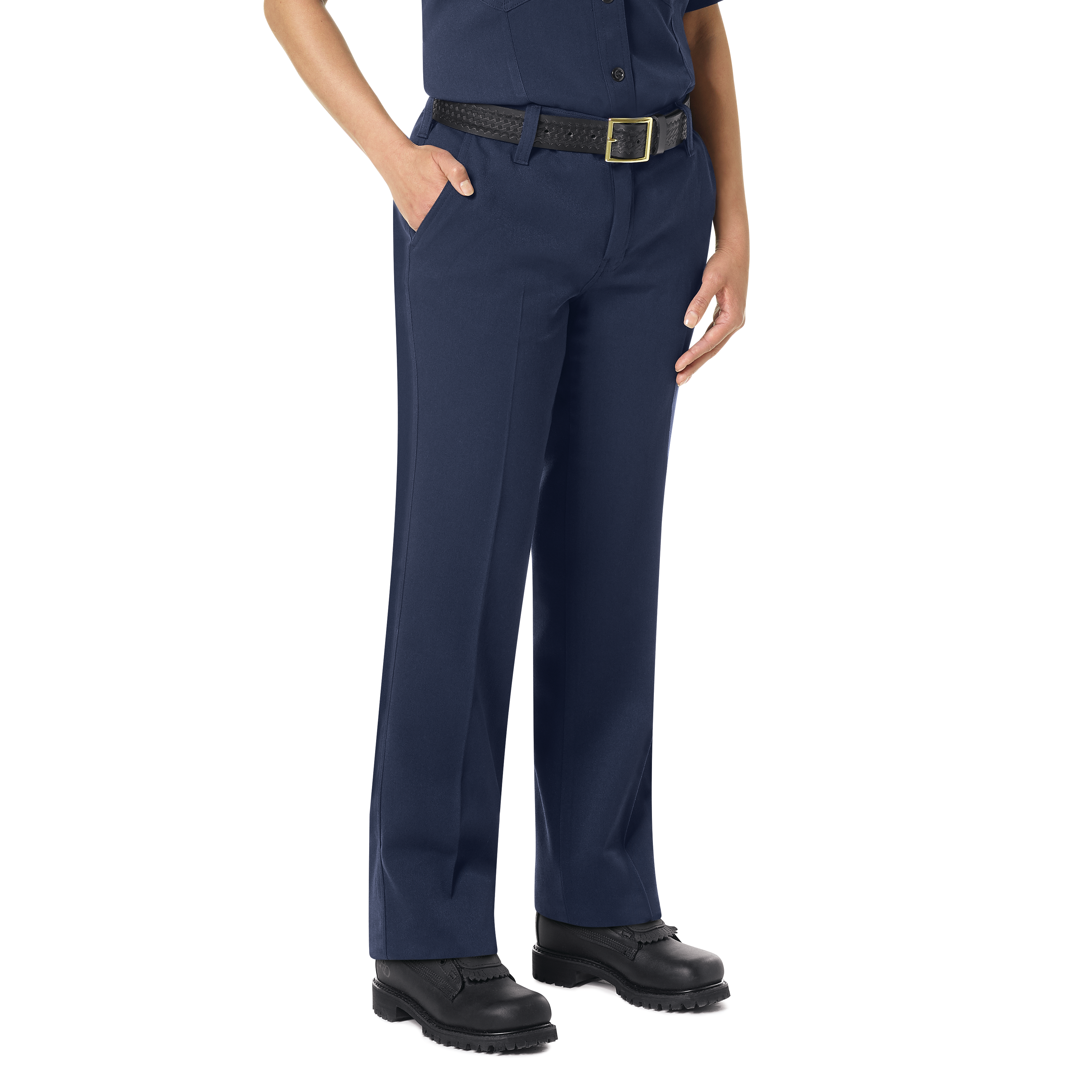 Workrite Fire Service Women's Station No. 73 Uniform Shirt - Navy - S